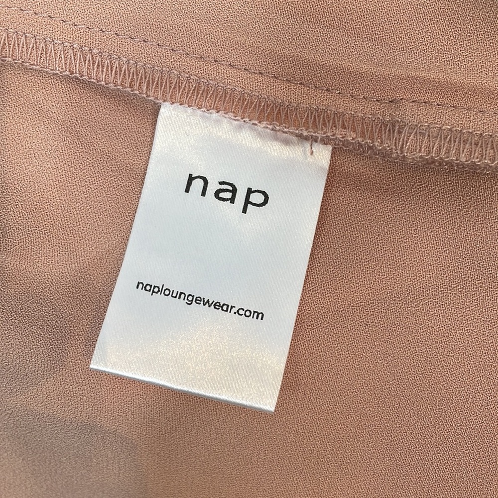 Nap Lounge Sleep Pants S NWT Rose Gold Blush Color - Picture 10 of 13